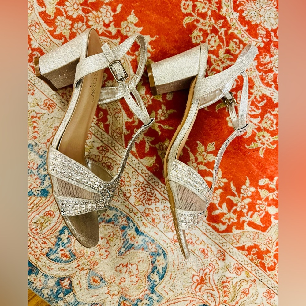Silver Rhinestone Heels - Picture 5 of 12